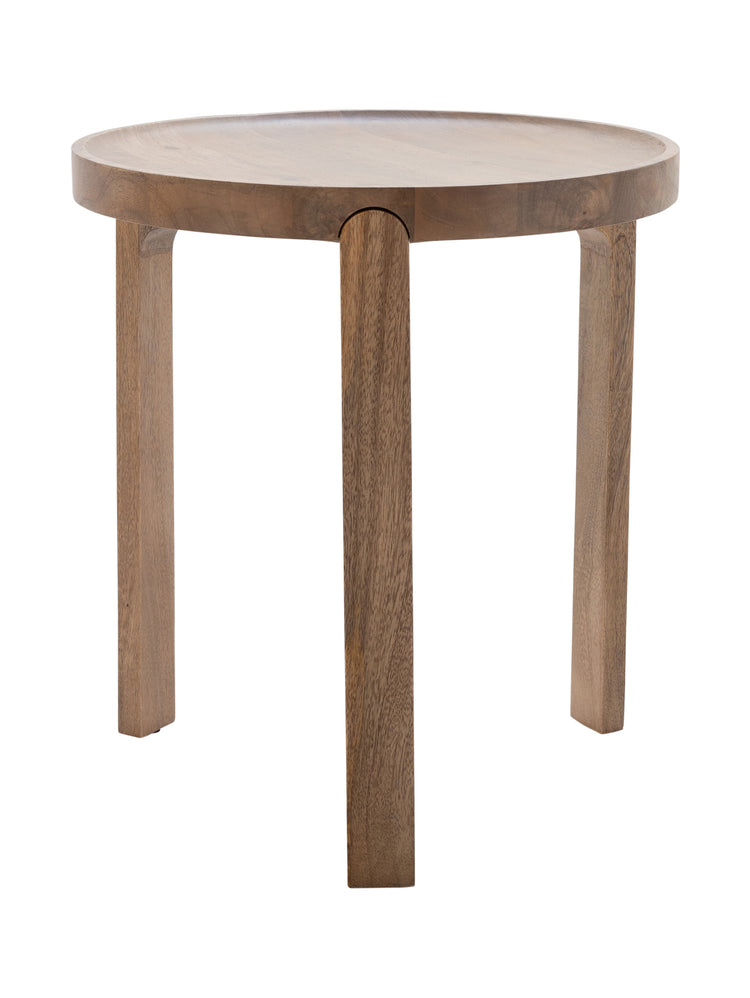 Turn Side Table in Nutmeg