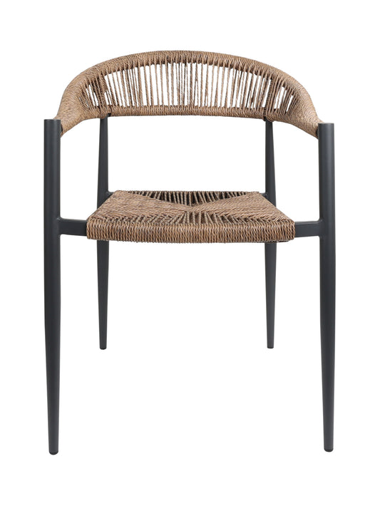 Zion Stackable Chair in Tawny Bark