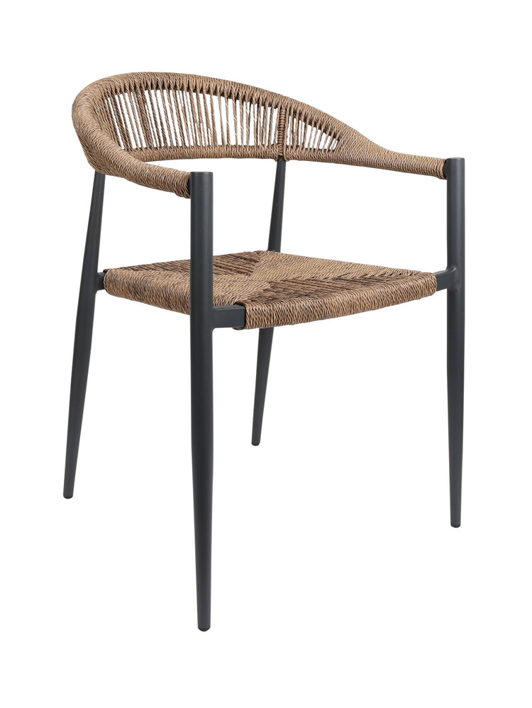 Zion Stackable Chair in Tawny Bark