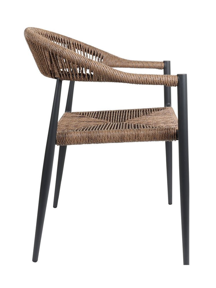 Zion Stackable Chair in Tawny Bark