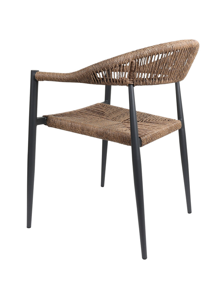 Zion Stackable Chair in Tawny Bark