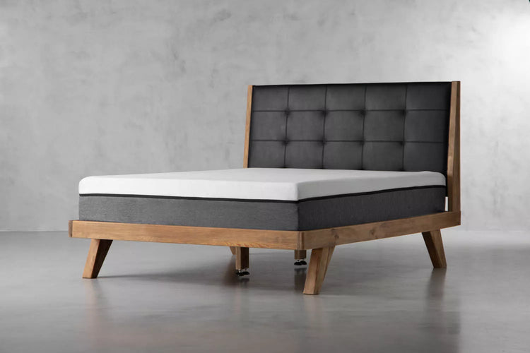 Vesper Bed - Queen - Natural & Black