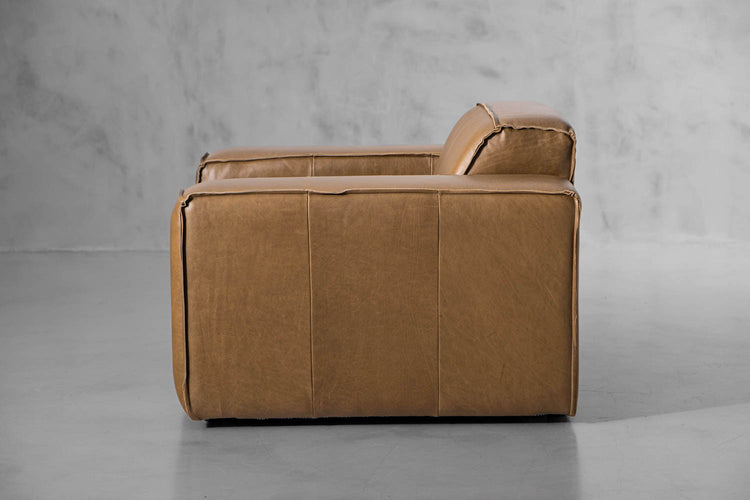 Caelum Leather Armchair - Sahara