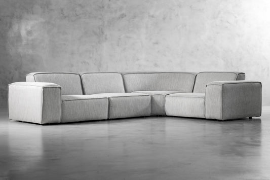 Caelum Modular - Corner Sofa Set - Mist