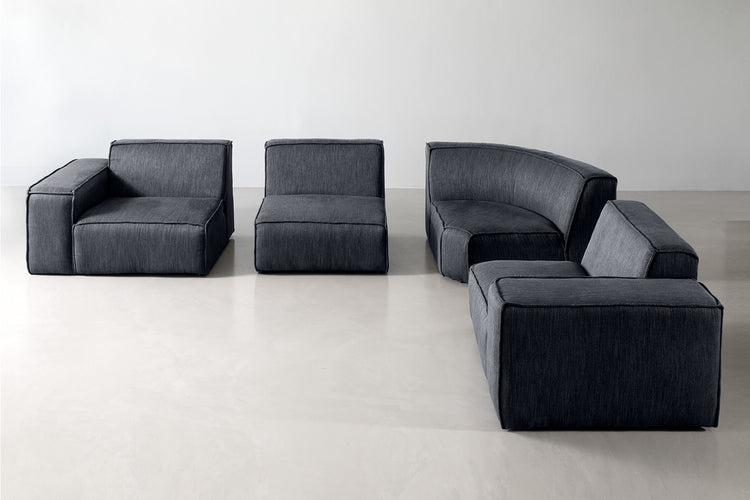 Caelum Modular - Corner Sofa Set - Night Sky