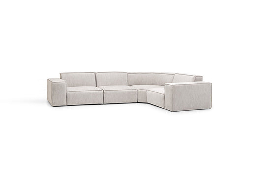 Caelum Modular - Corner Sofa Set - Taupe