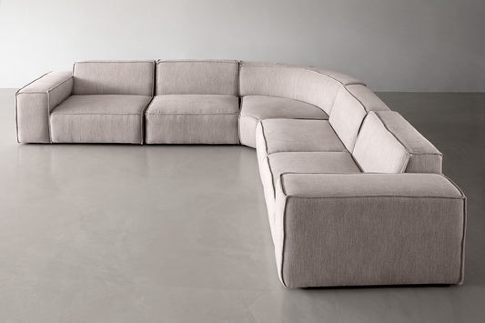 Caelum Modular - Grand Corner Sofa Set  - Taupe