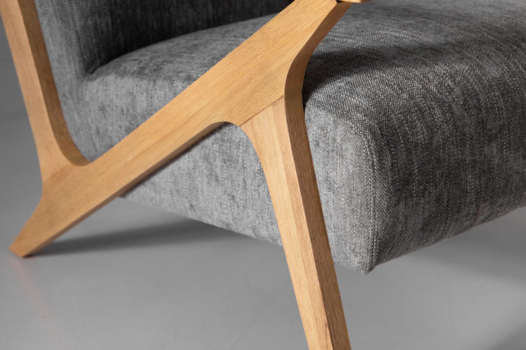 Nile Armchair - Pebble