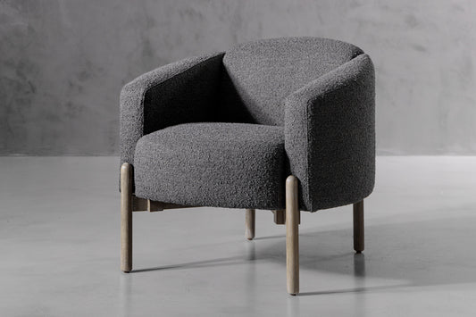 Berlin Armchair - Storm Grey