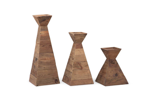 Elara Candle Holders - Set of 3