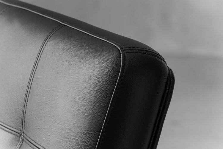 Odessa Leather Armchair - Obsidian